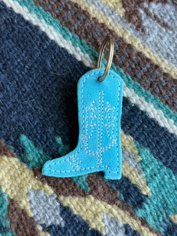 Leather Boot Key Chain