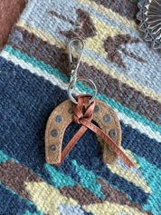 Frontier Fortune Brown Key Chain