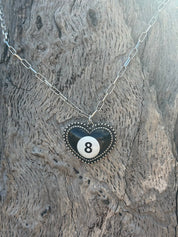 8 - Ball Heart Chain Necklace