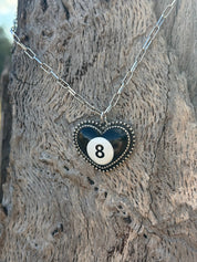 8 - Ball Heart Chain Necklace
