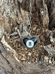 8 - Ball Heart Chain Necklace