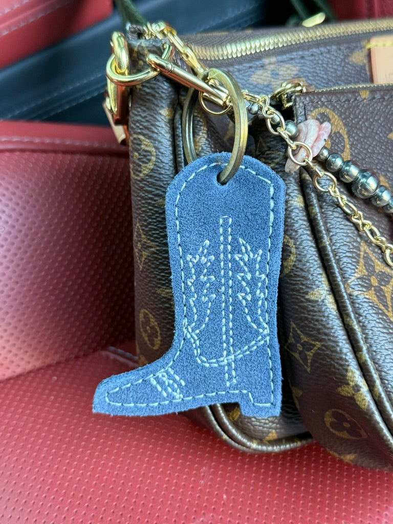 Leather Boot Key Chain