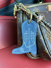 Leather Boot Key Chain