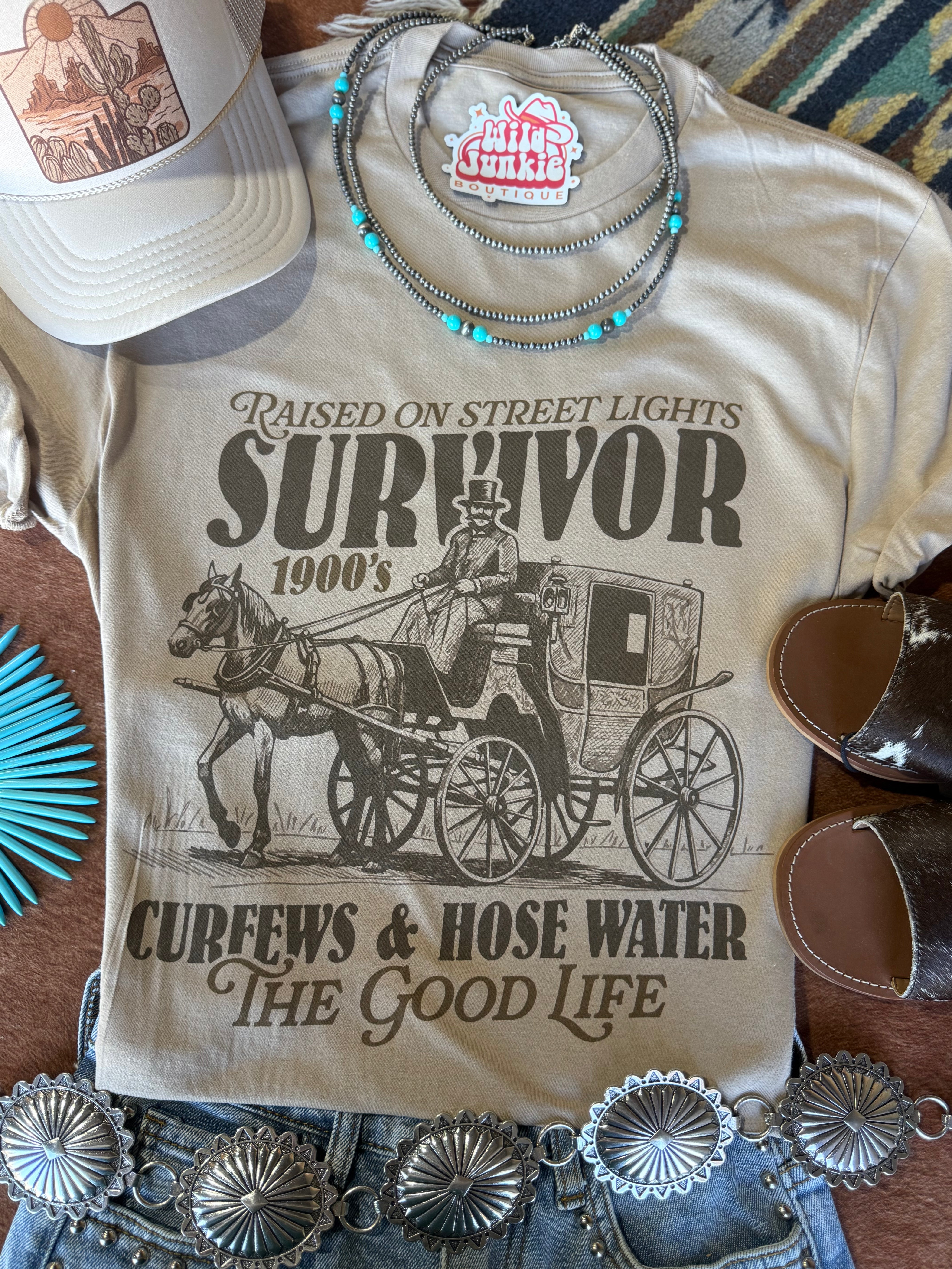 1900's Survivor Graphic Tee