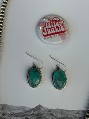 Authentic Kingman Turquoise Beaded Jewelry Set