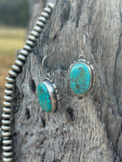Authentic Kingman Turquoise Beaded Jewelry Set