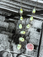 Authentic Palomino Turquoise Lariat Necklace