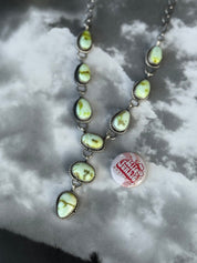 Authentic Palomino Turquoise Lariat Necklace