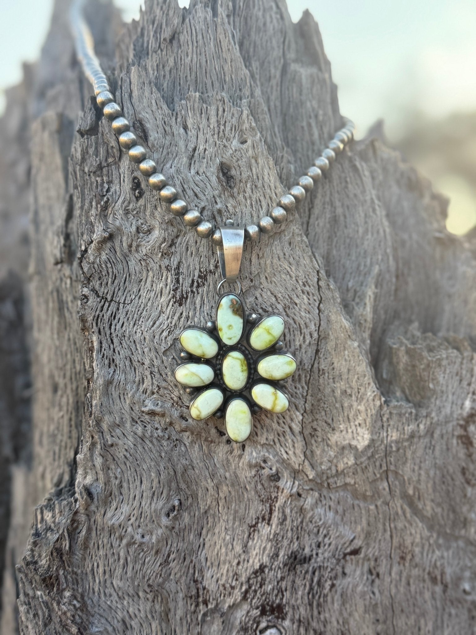 Authentic Palomino Turquoise Pendant