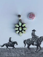 Authentic Palomino Turquoise Pendant