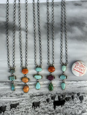 Authentic Sonoran Turquoise Chain Necklace