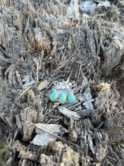 Authentic Turquoise Bucking Cowboy Pendant Necklace