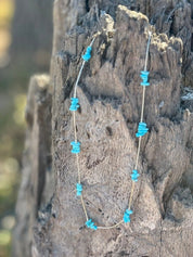Authentic Turquoise Chips Necklace