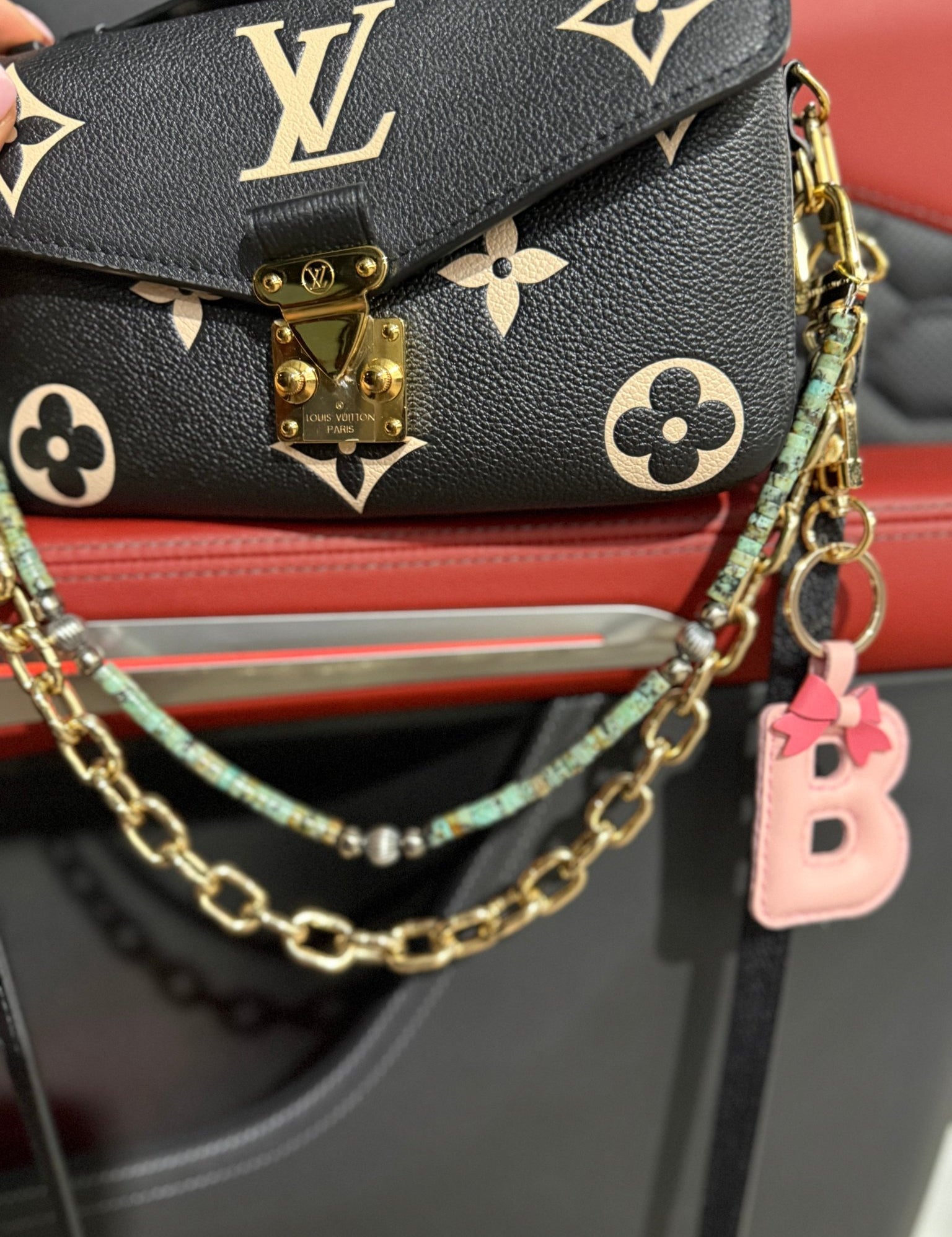 Authentic Turquoise Heishi Purse Chain