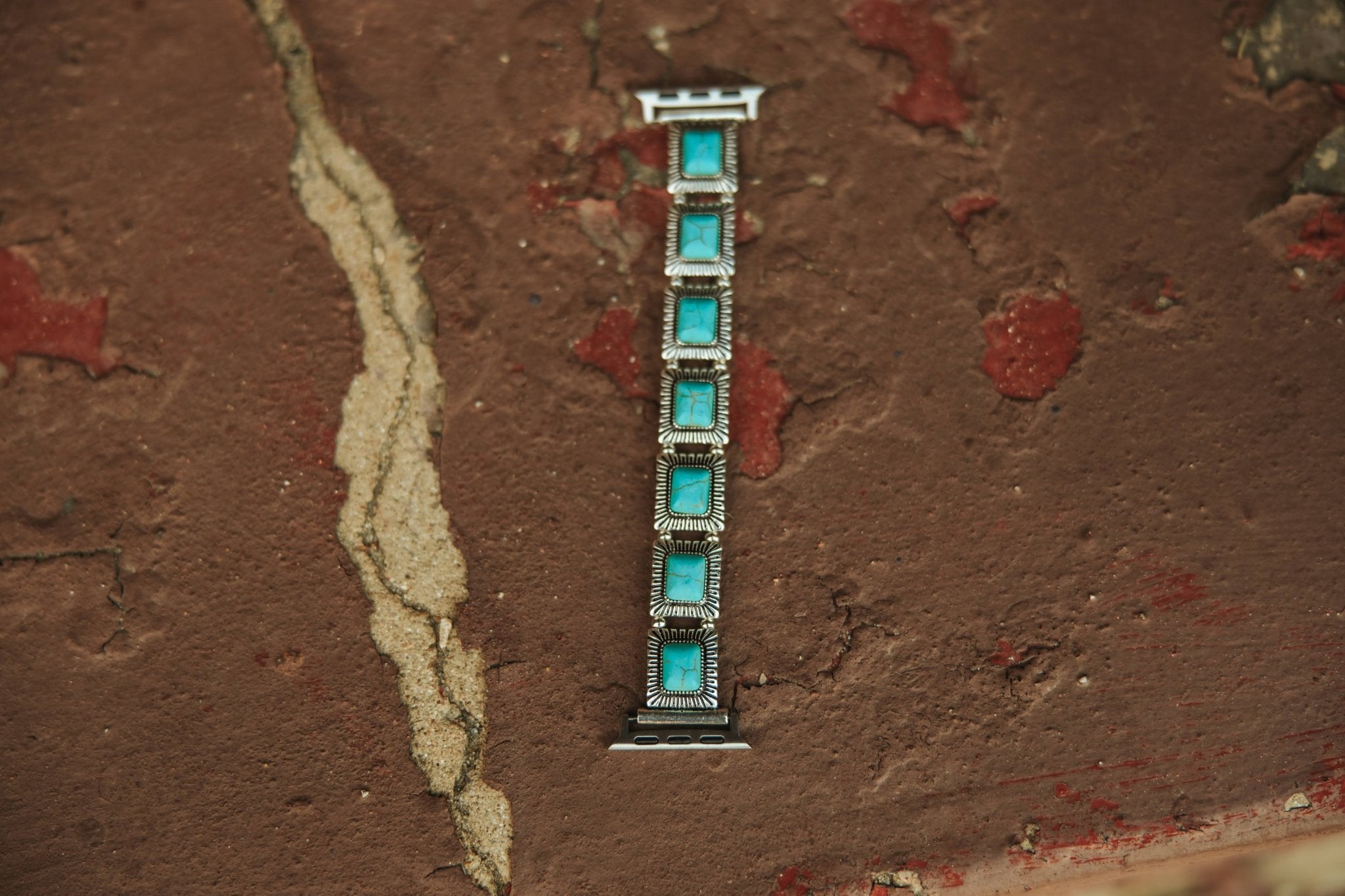 Aztec Turquoise Apple Watch Stretch Band38/41 (mm)