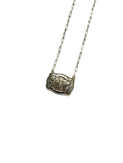Belt Buckle Initial Necklace - PREORDERA