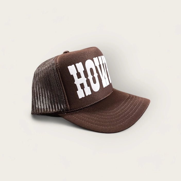 Big Howdy Brown Trucker Hat