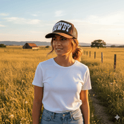 Big Howdy Brown Trucker Hat