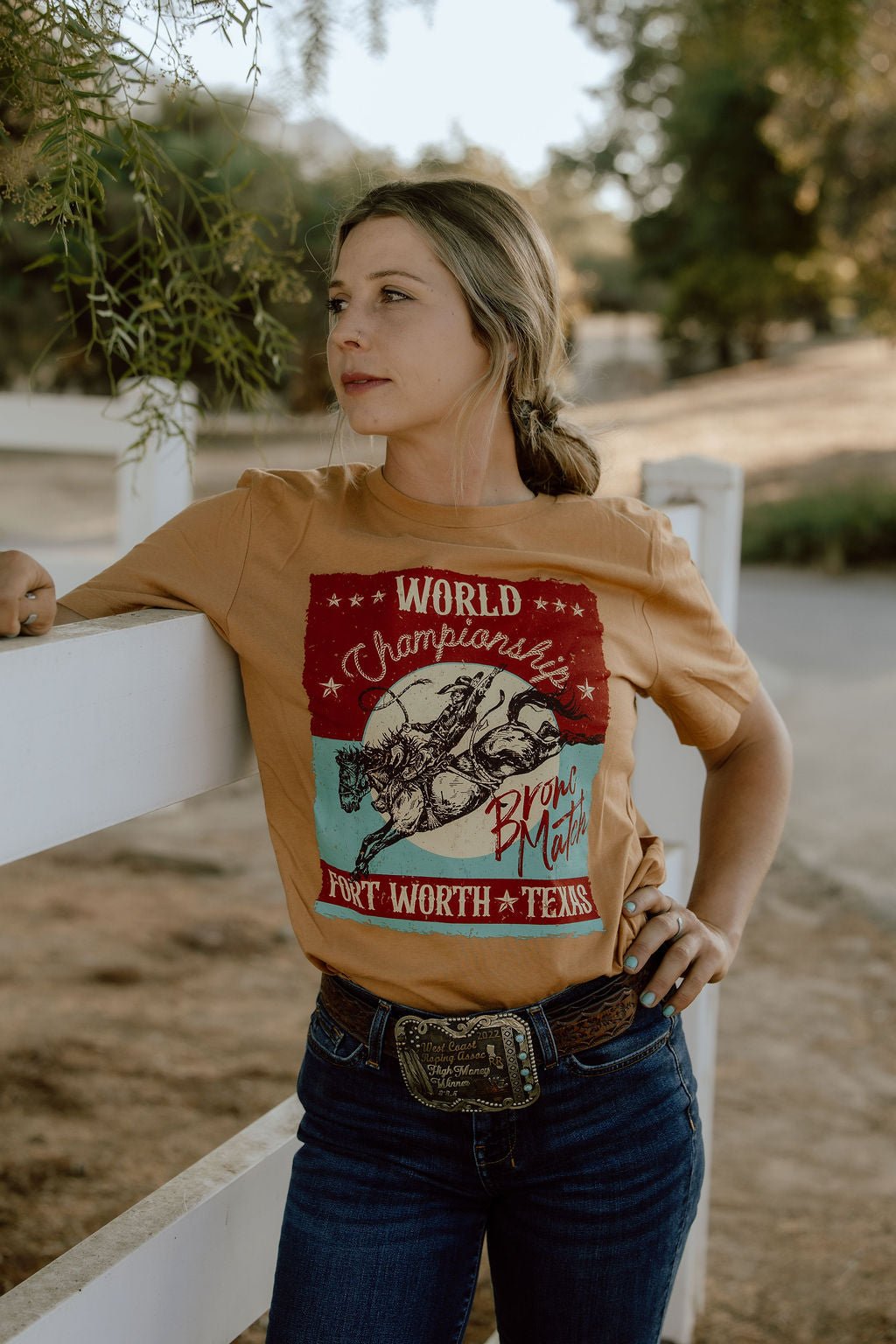 Bronc Match Graphic TeeS