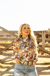 Buckaroo Long Sleeve Mesh TopMultiS