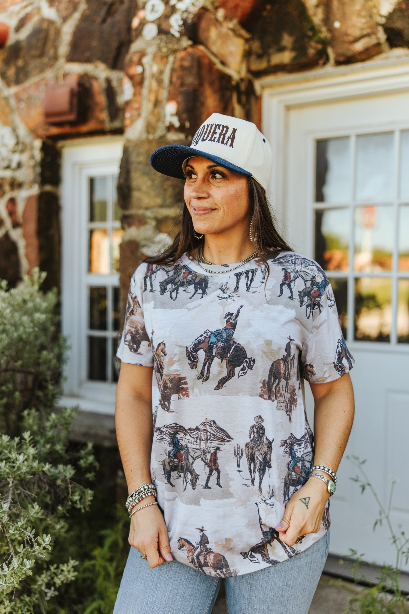 Buckin' West Short Sleeve TeeS