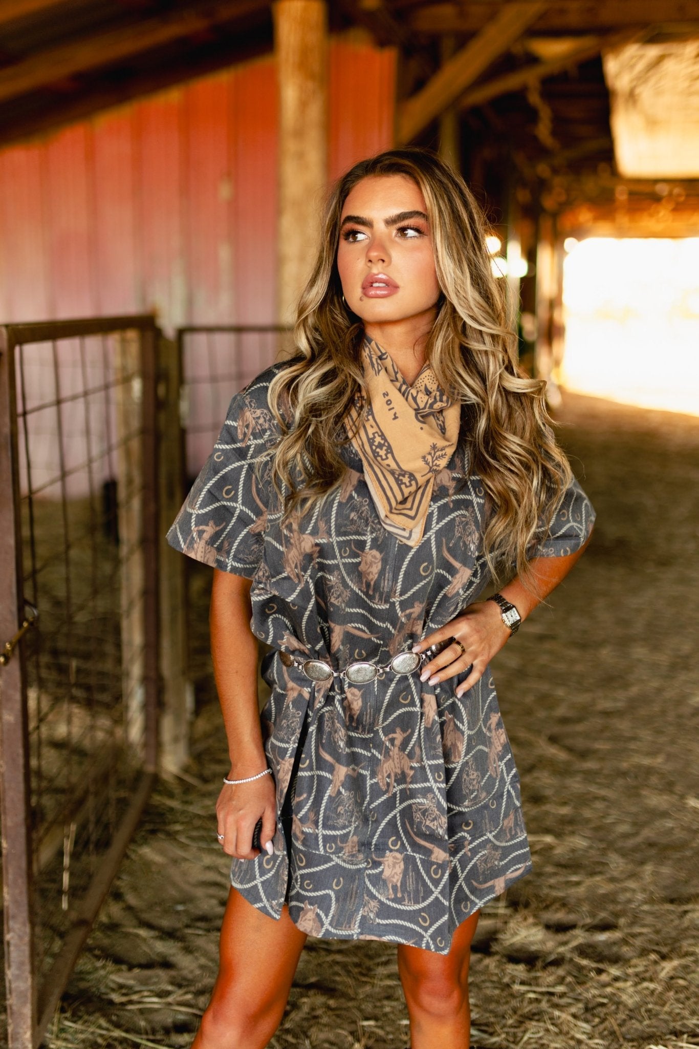 Cowboy Lasso Tee DressS/M