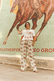 Cowgirl Country Club Graphic TeeNaturalS