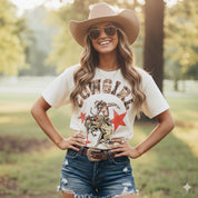 Cowgirl Rodeo Oversized Graphic TeeS/M