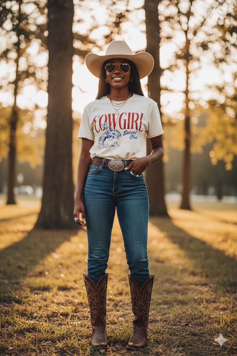 Cowgirl Social Club Graphic TeeSM