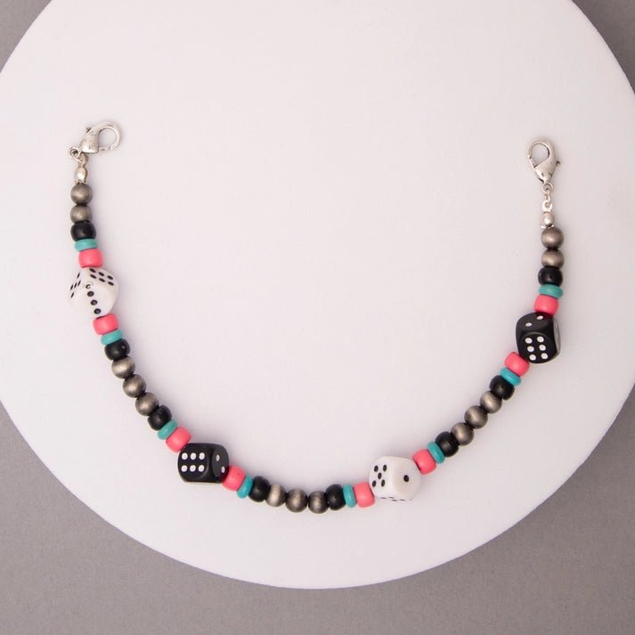 Dice Charm Trucker Hat Chain