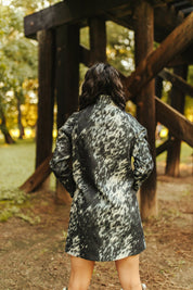 Faux Cowhide JacketS