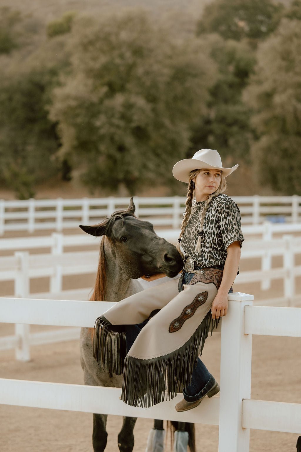 Leopard Print Cropped TopS
