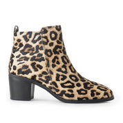 Leopard Print Leather Booties6