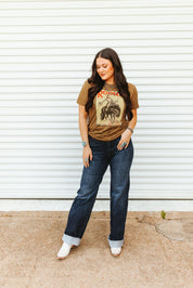 Leopard Rodeo Graphic TeeS