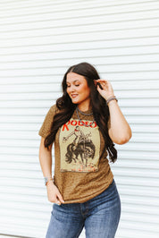 Leopard Rodeo Graphic TeeS