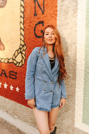 Long Sleeved Denim RomperS