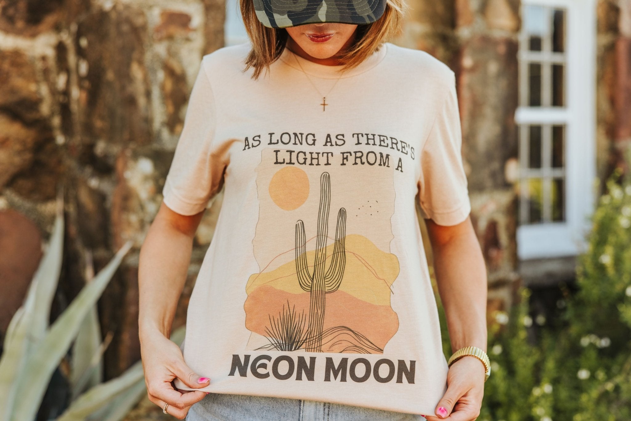 Neon Moon Graphic TeeSand DuneS