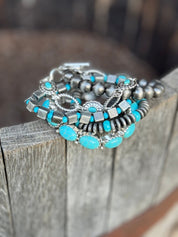 Rio Grande Turquoise Bracelet Stack