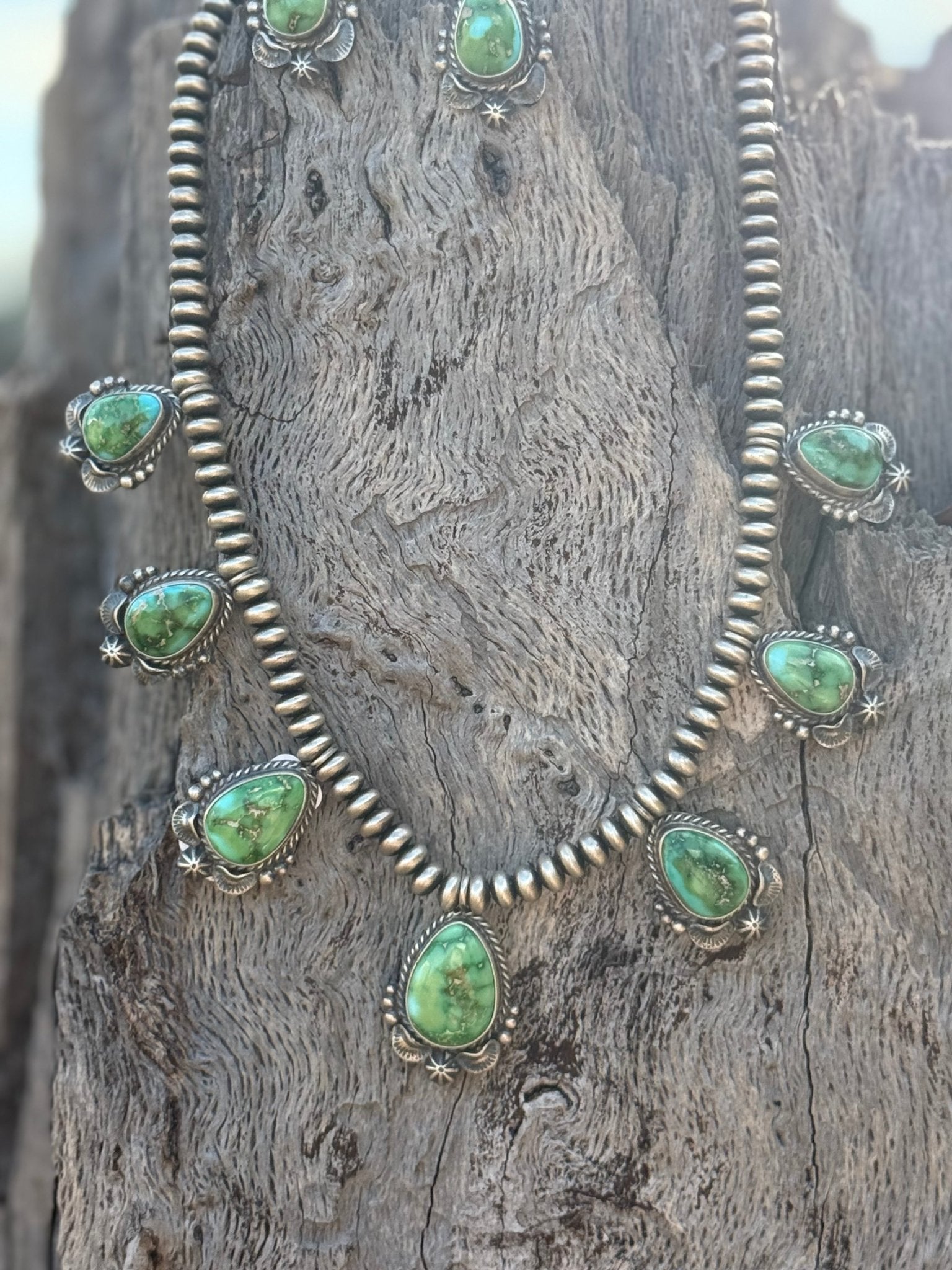 Sonoran Oasis Turquoise Beaded Jewelry Set