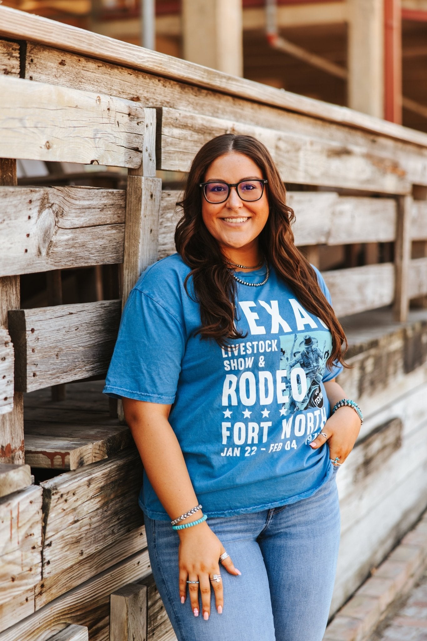 Texas Livestock Show Oversized Graphic TeeS