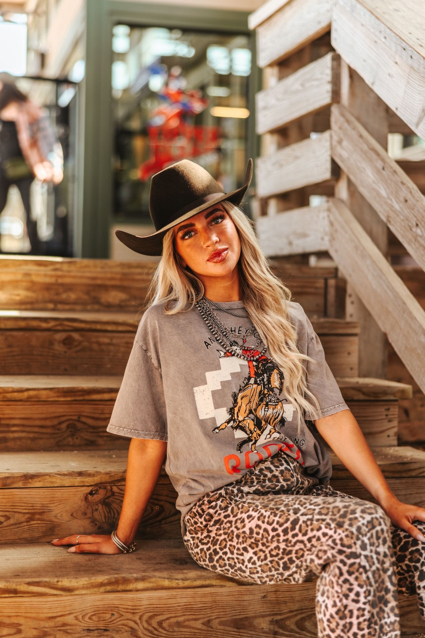 They Call It Rodeo Oversized Graphic TeeS