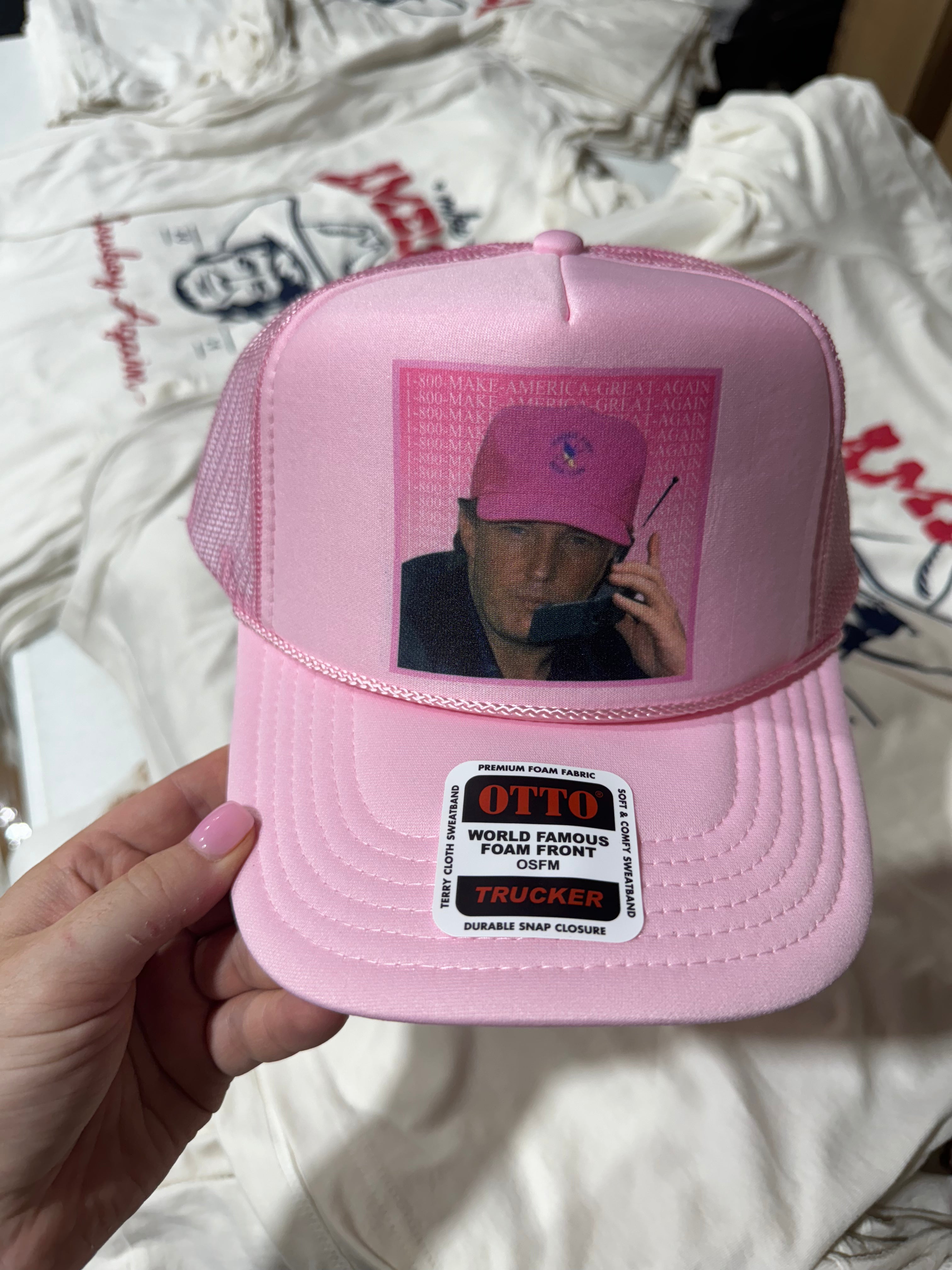 Trump Hotline Trucker Hat – Wild Junkie