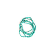 Turquoise Barrel Beads Bracelet Stack
