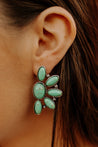 Turquoise Cluster Stud EarringsTurquoiseOS