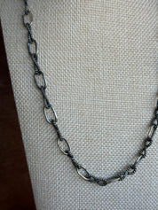 Twised Rope Link Chain Necklace