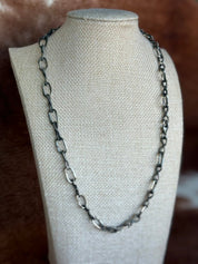 Twised Rope Link Chain Necklace