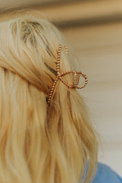 Twisted Rope Claw Hair Clip