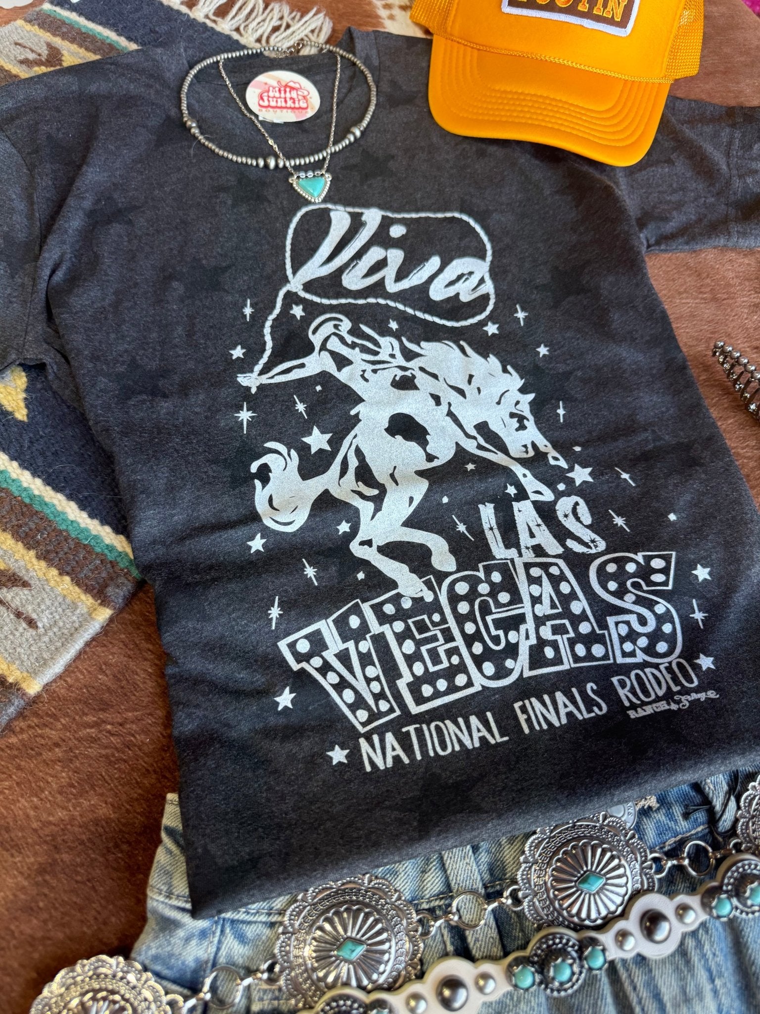 Las Vegas Nfr Stream Nfr Viva Las Vegas NFR Graphic Tee – Wild Junkie