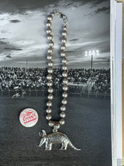 Western Armadillo Pendant Necklace