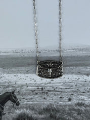 Western Steer Skull Necklace
